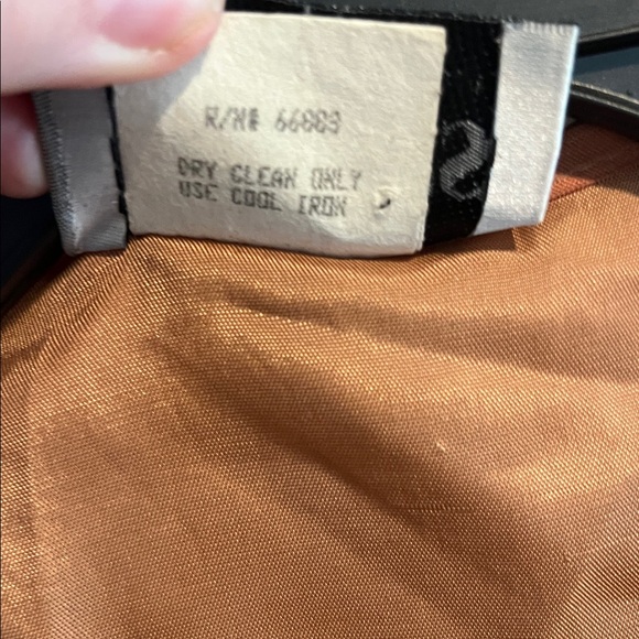 EUC vintage Facets by Mirrors teddy bear tapestry button vest size Medium - Picture 4 of 7